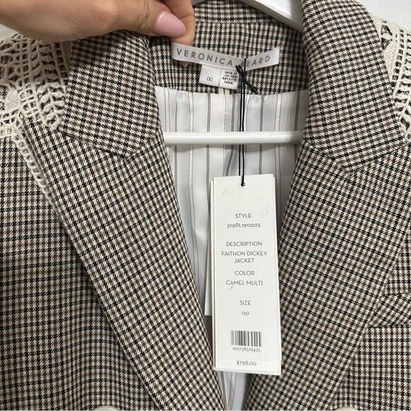 Veronica Beard Dickey Grey Faithon Blazer - Picture 5 of 9